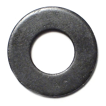 Midwest Fastener Flat Washer, For Screw Size 5/16" , Steel Black Oxide Finish, 20 PK 34245